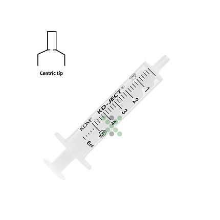 KD-JECT Jednorázová striekačka 5 ml, 100 ks