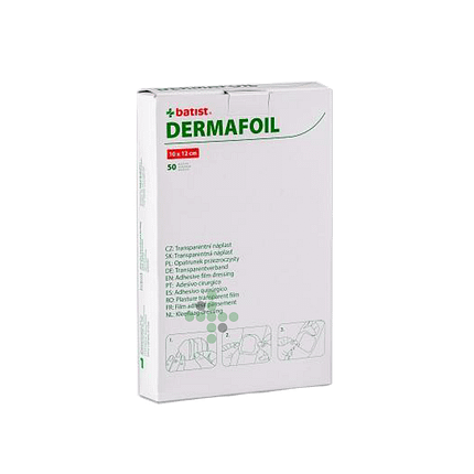 Dermafoil 10 x 12 cm, 50 ks