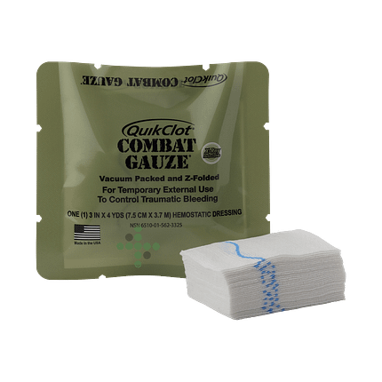 QuikClot Combat Gauze - skladaná gáza military