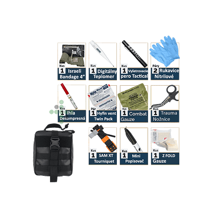 IFAK Kit Extended - taktický set prvej pomoci
