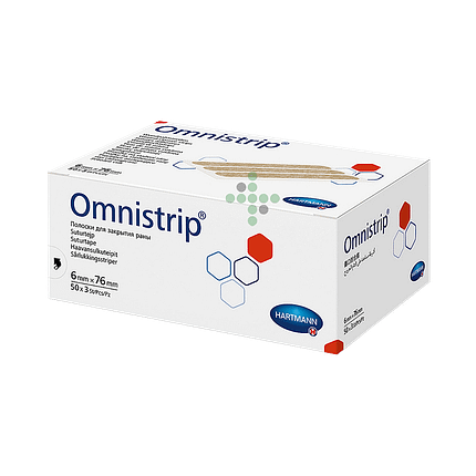 Omnistrip prúžky na stiahnutie rany 6x76 mm, 3 ks
