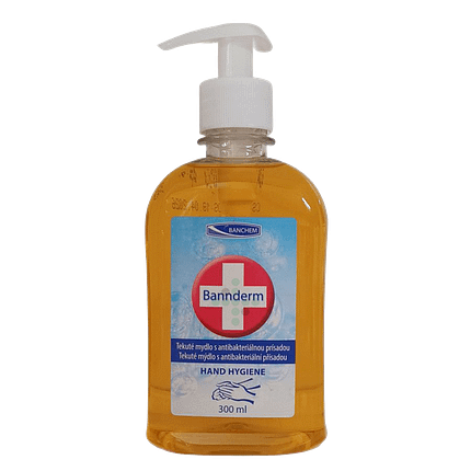 BANNDERM antibakteriálne tekuté mydlo 300 ml