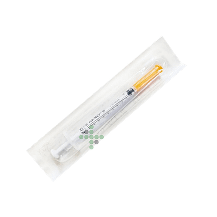 Strzykawka insulinowa 0,5 ml G30, z igłą, 100 szt.