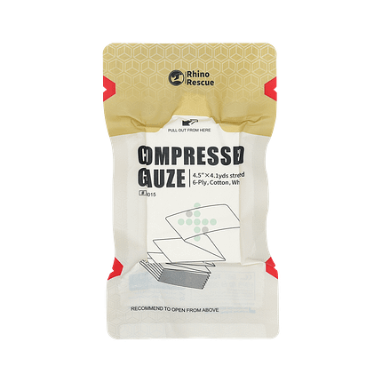 Gaza kompresyjna Rhino Rescue Quick Gauze