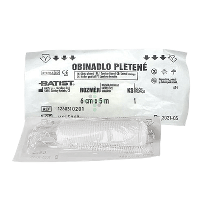 Bandaż hydrofilowy 6 cm x 5 m, sterylny