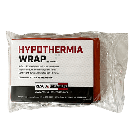 Hypothermia Wrap - koc hipotermiczny, pomarańczowy