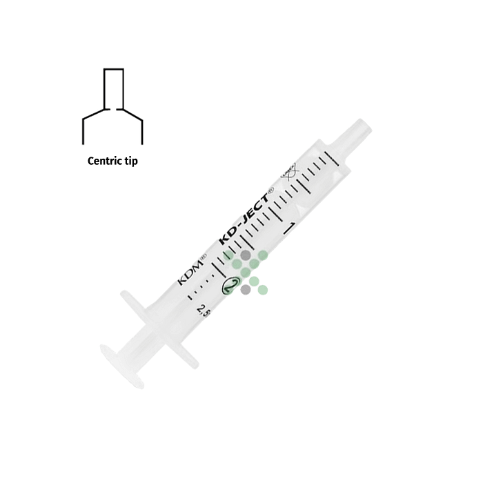 KD JECT Jednorazova striekacka 2 ml