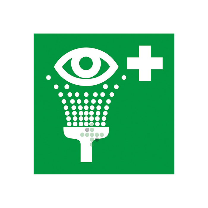 Samolepicí štítek „Eye wash“ - Obrázek 1