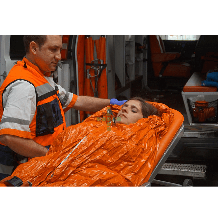 Deka Blizzard Trauma Blanket, oranžová - Obrázek 2