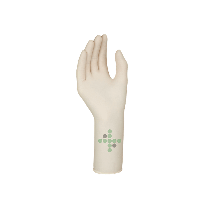 Latexové rukavice Handsafe, bez pudru, 1 ks - Obrázek 2