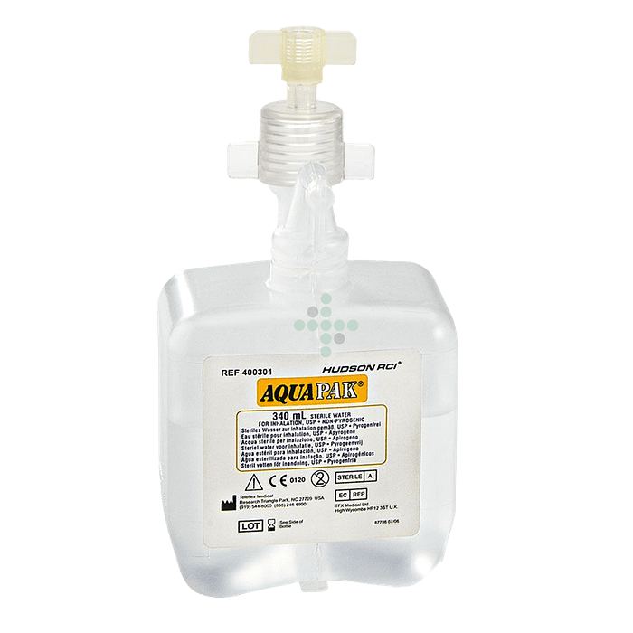 Sterilní voda AQUAPAK - 340 ml - Obrázek 1