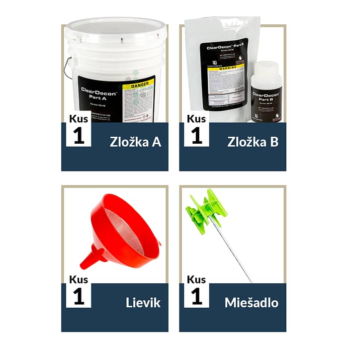 Sada na likvidaci ClearDecon CWA,BWA,PWA-9,5 l - Obrázek 6