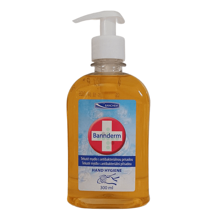 BANNDERM antibakteriální tekuté mýdlo 300 ml - Obrázek 1