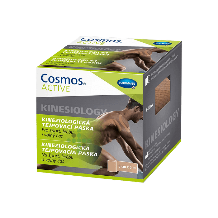 COSMOS ACTIVE KINESIO béžová tejpovacia náplasť - Obrázok 2