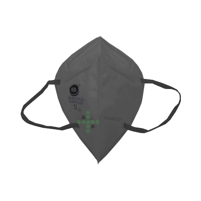 Respirátor FFP2 bez ventilu - Dark Grey - Obrázok 1