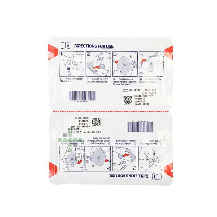 HYFIN VENT COMPACT CHEST SEAL TWIN PACK - 2 ks - Obrázok 2