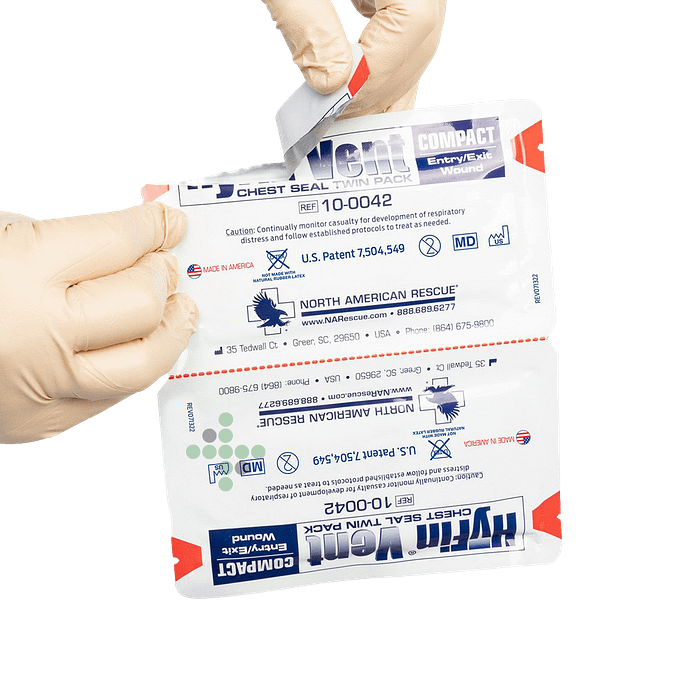 HYFIN VENT COMPACT CHEST SEAL TWIN PACK - 2 ks - Obrázok 3
