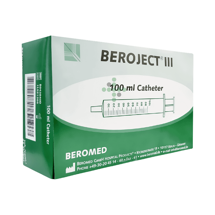 BERO Jednorázová striekačka Janette 100 ml, 1 ks - Obrázok 2