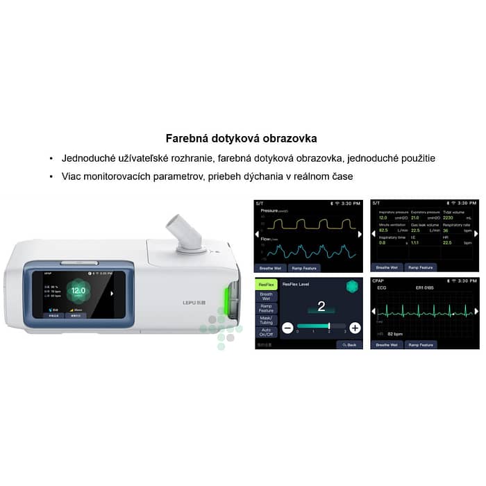CPAP ventilator R20 – system dychacej terapie 13