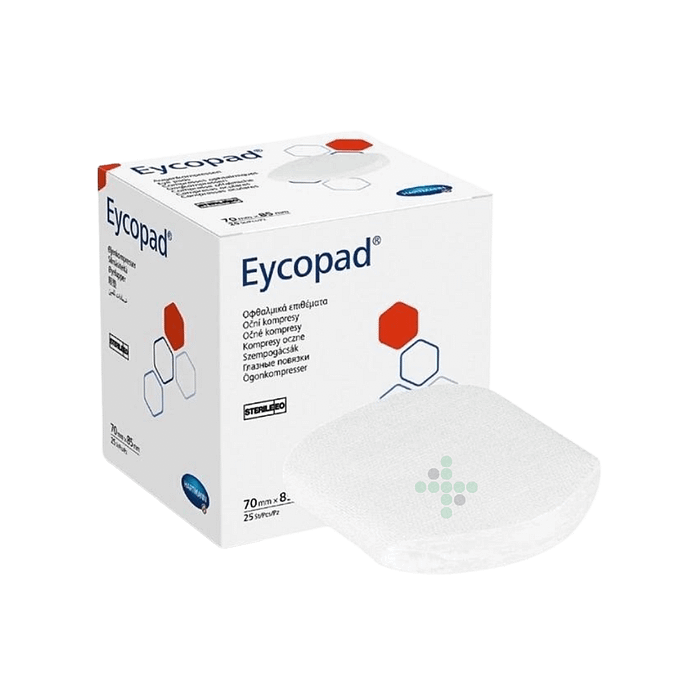 Očné krytie Eycopad sterilné 70 x 85 mm, 1 ks - Obrázok 1