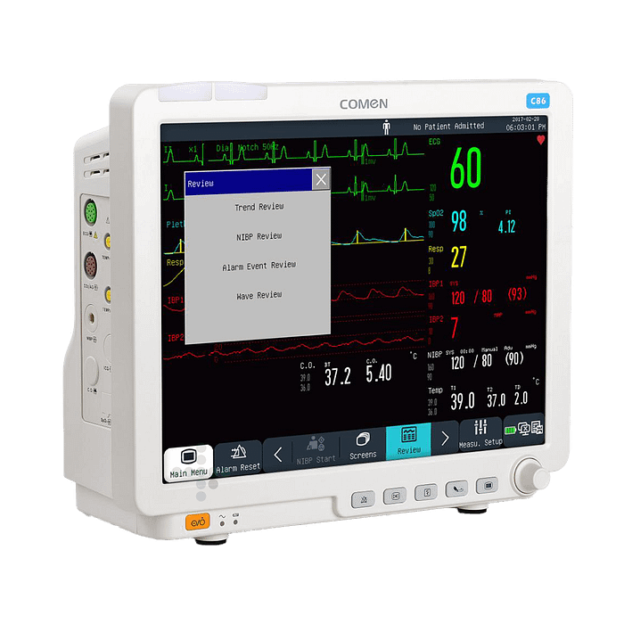 Viacparametrový pacientsky monitor C86 - Obrázok 3