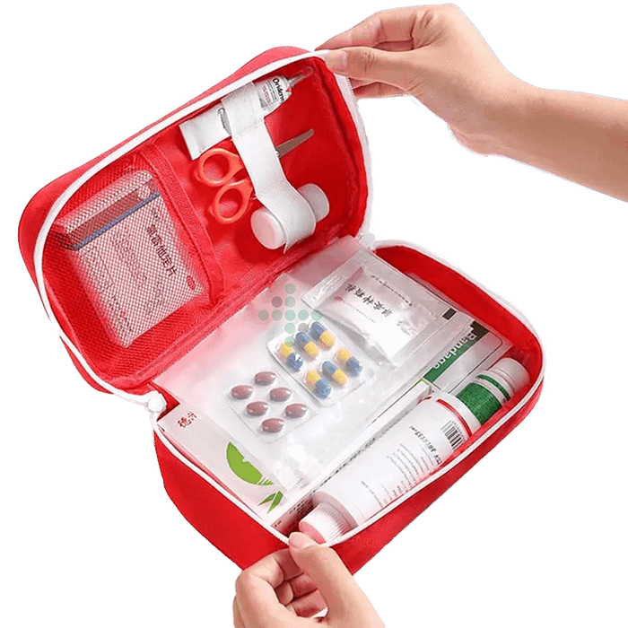 Mala taska prvej pomoci cervena – FIRST AID 2