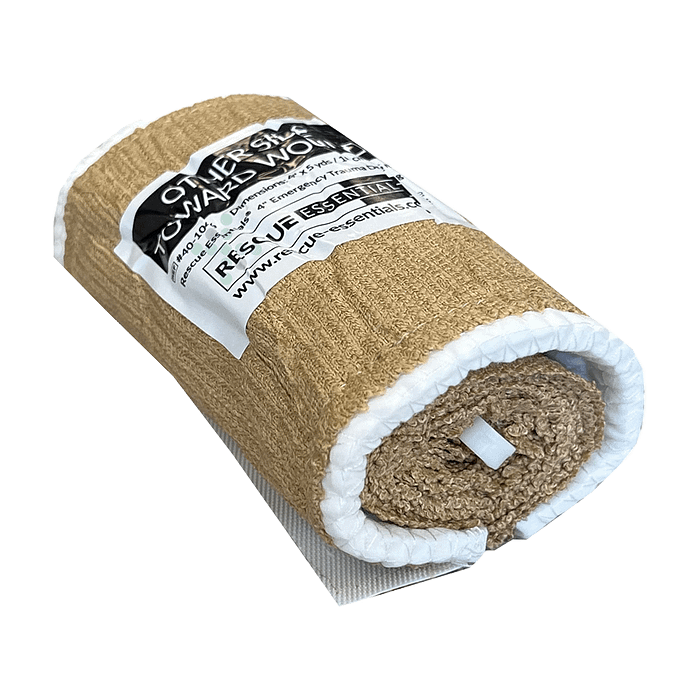 Emergency Trauma Dressing, núdzový obväz 4" - Obrázok 3