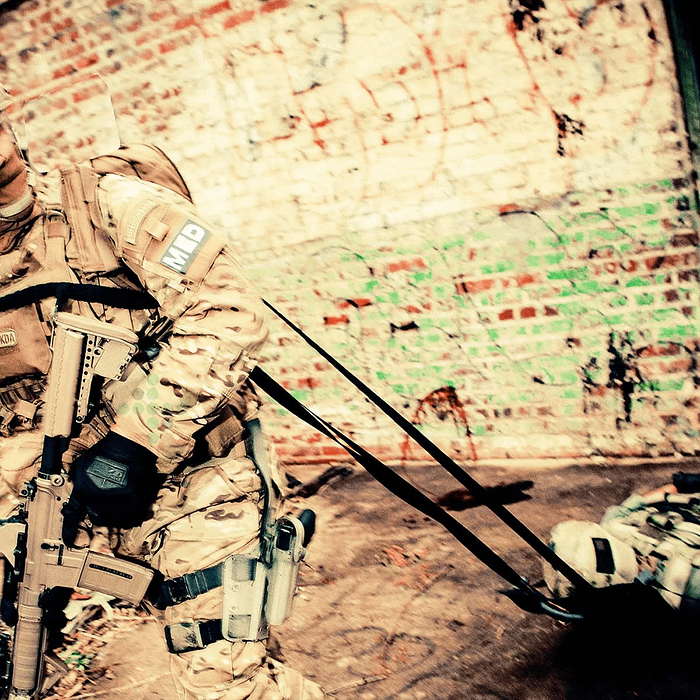 Foxtrot Litter - zavinovacie nosidlá military - Obrázok 6