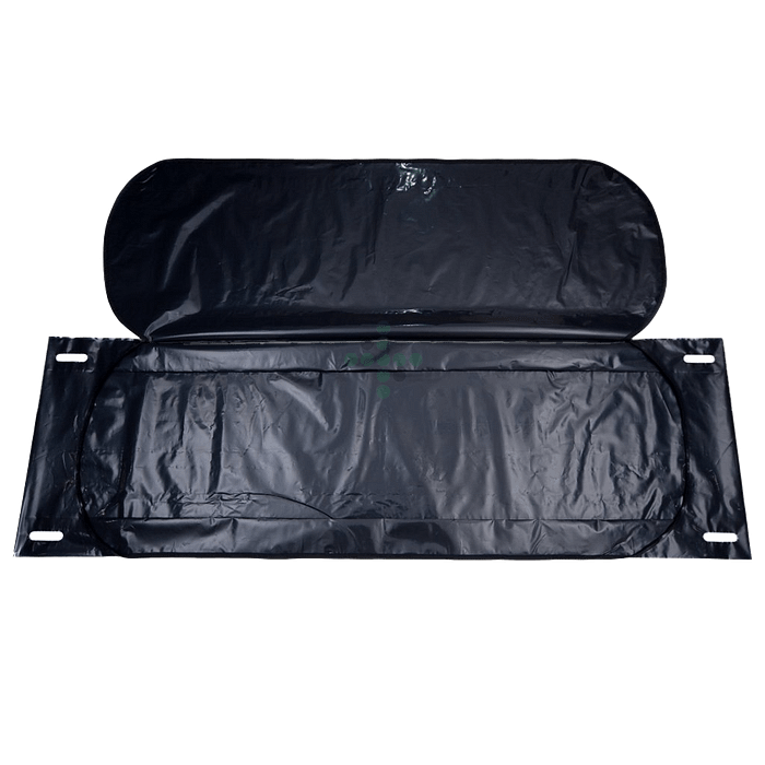 Patologické vrece so zipsom 90 x 220 cm, čierne - Obrázok 1