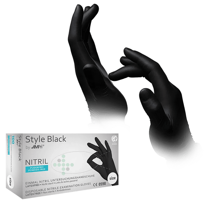 Style Black PREMIUM nitrilové rukavice,100 ks - Obrázok 1