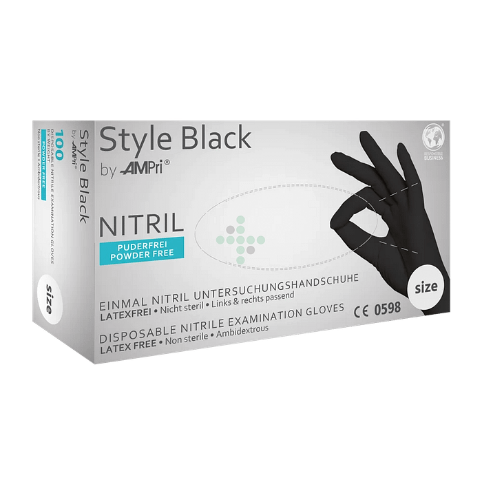Style Black PREMIUM nitrilové rukavice,100 ks - Obrázok 3