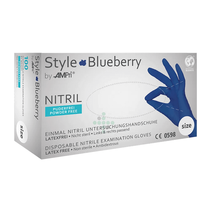 Style Blueberry PREMIUM nitrilové rukavice,100 ks - Obrázok 3