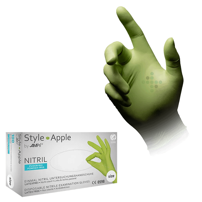 Style Apple PREMIUM nitrilové rukavice,100 ks - Obrázok 1