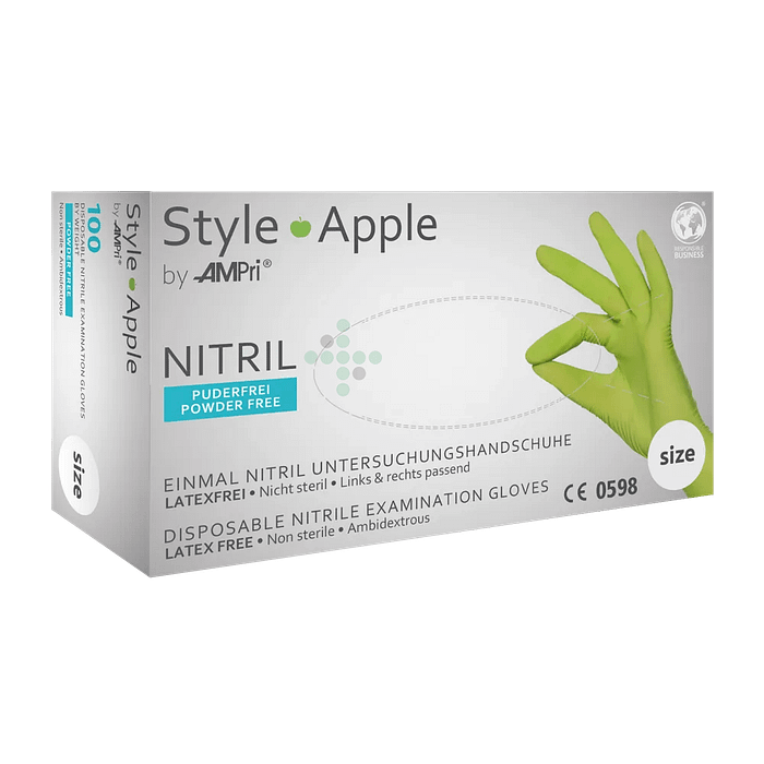 Style Apple PREMIUM nitrilové rukavice,100 ks - Obrázok 3