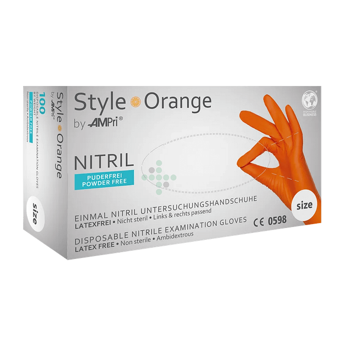 Style Orange PREMIUM nitrilové rukavice,100 ks - Obrázok 3