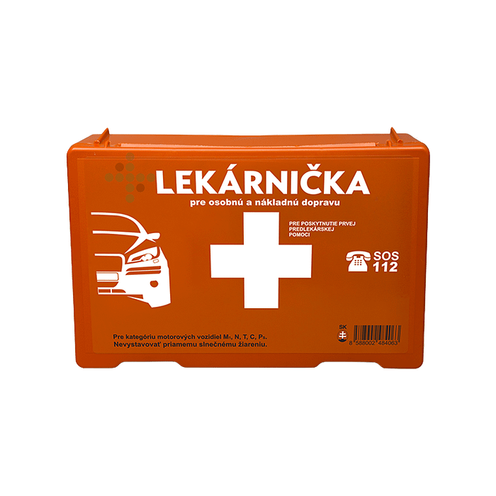 Lekárnička malá- plastový kufrík, bez náplne - Obrázok 1