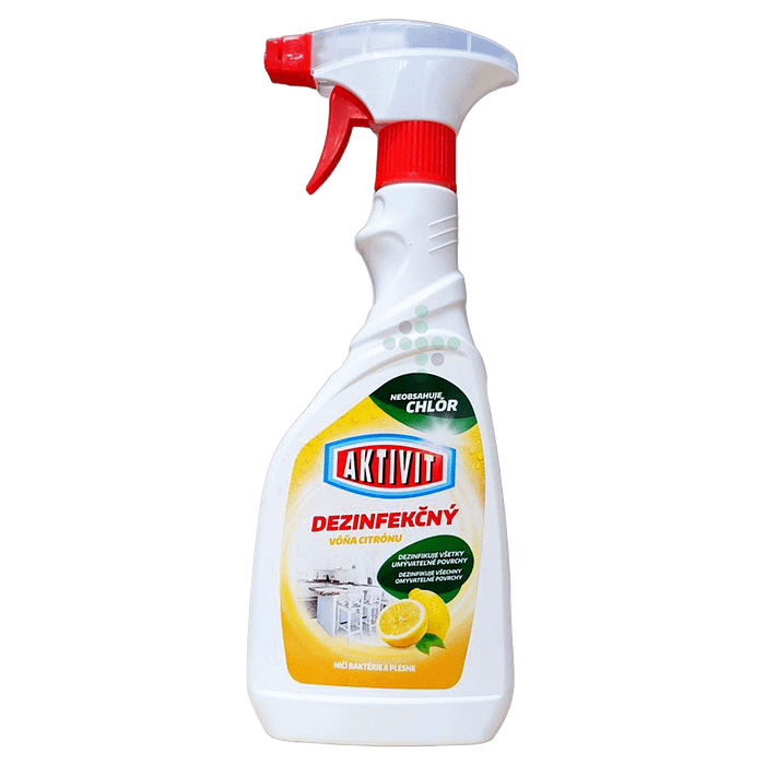 AKTIVIT dezinfekcia v spreji 500 ml - citrón - Obrázok 1