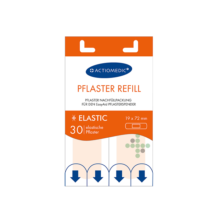 Plaster elastyczny 19x72 mm, 30 szt. - Obraz 1