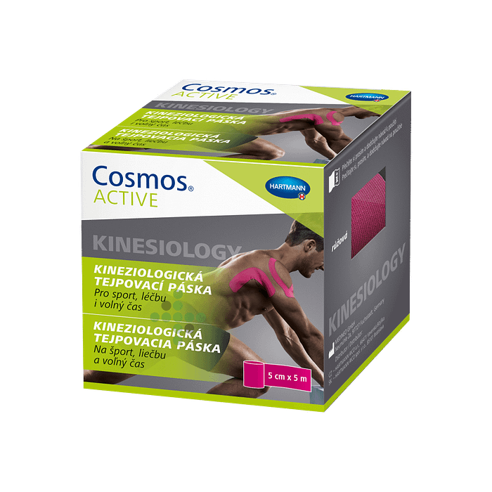 COSMOS ACTIVE KINESIO różowy plaster opatrunkowy - Obraz 2