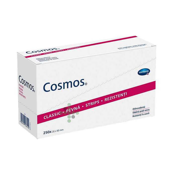 Solidna naszywka tekstylna Cosmos 6x2 cm, 1 szt. - Obraz 1