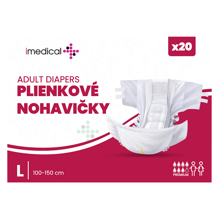 Majtki pieluchowe 20 sztuk - rozmiar L - Obraz 1
