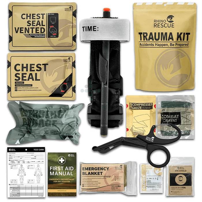Taktyczny zestaw urazowy Rhino Rescue - 10 szt. - Obraz 1