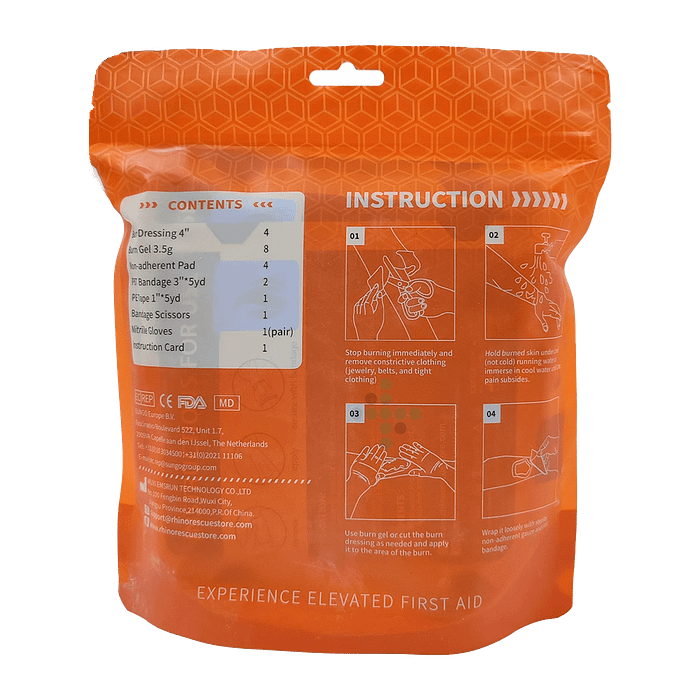 Rhino BurnCareKit - zestaw do leczenia oparzeń - Obraz 2