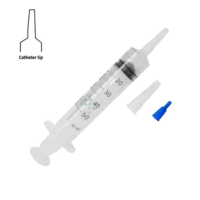 Strzykawka KDM 50/60 ml, cewnik - 1 szt. - Obraz 1