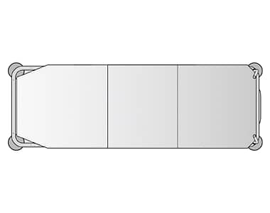 Transportne lozko SPARK 3 segmentovy volitelne