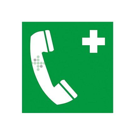 Lepicí štítek "Pohotovostní telefon"