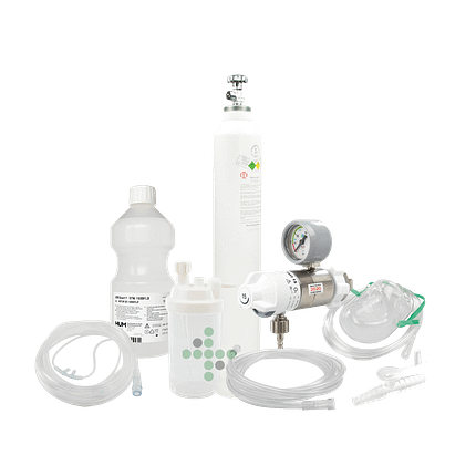 Mobilní kyslíkový set 5 l - komplet