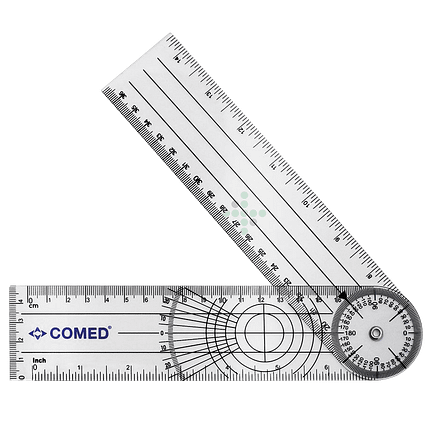 Goniometer - meranie uhlov zohnutia kĺbov