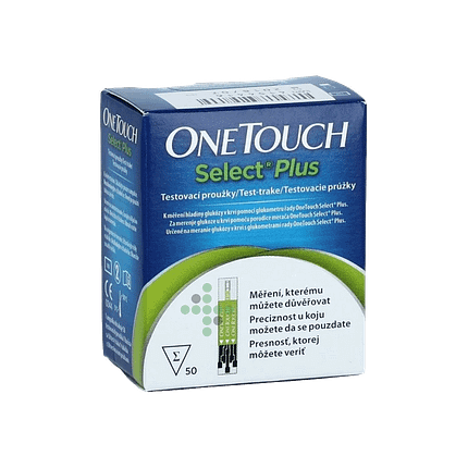 Paski testowe One Touch Select Plus 50 szt.
