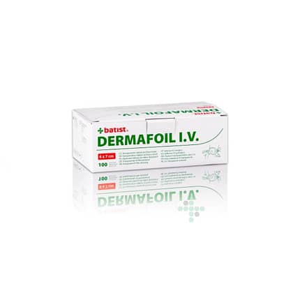 Plaster Dermafoil I.V. 6x7 cm, 100 szt.